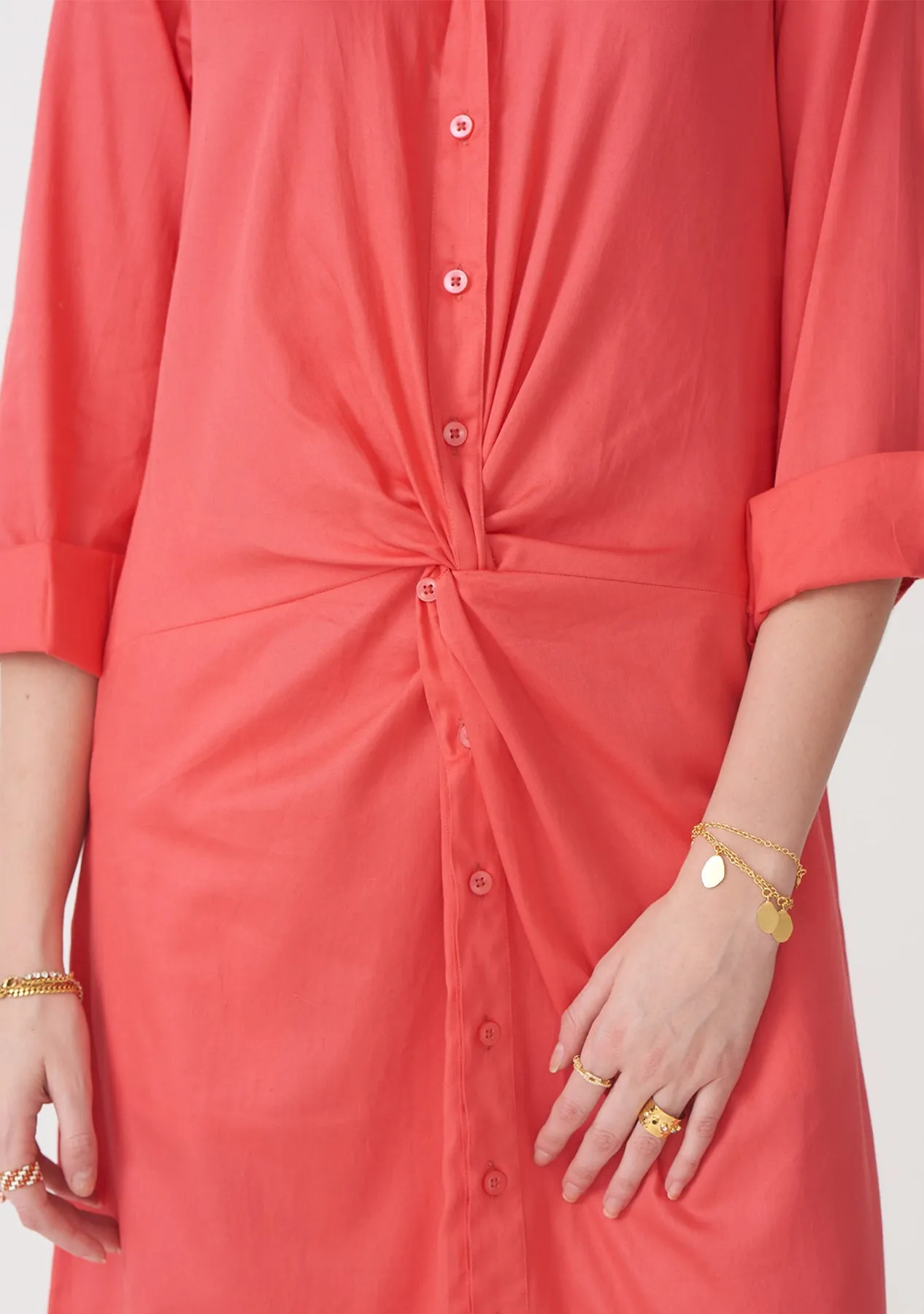 Pure Cotton Comfortable Midi Dress for Women