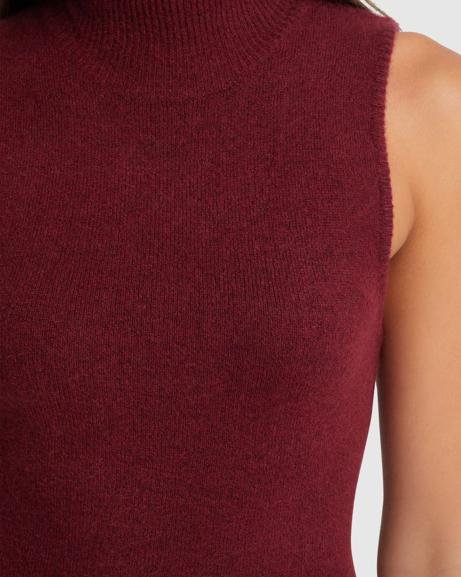 Renee Yak Blend Knitted Dress