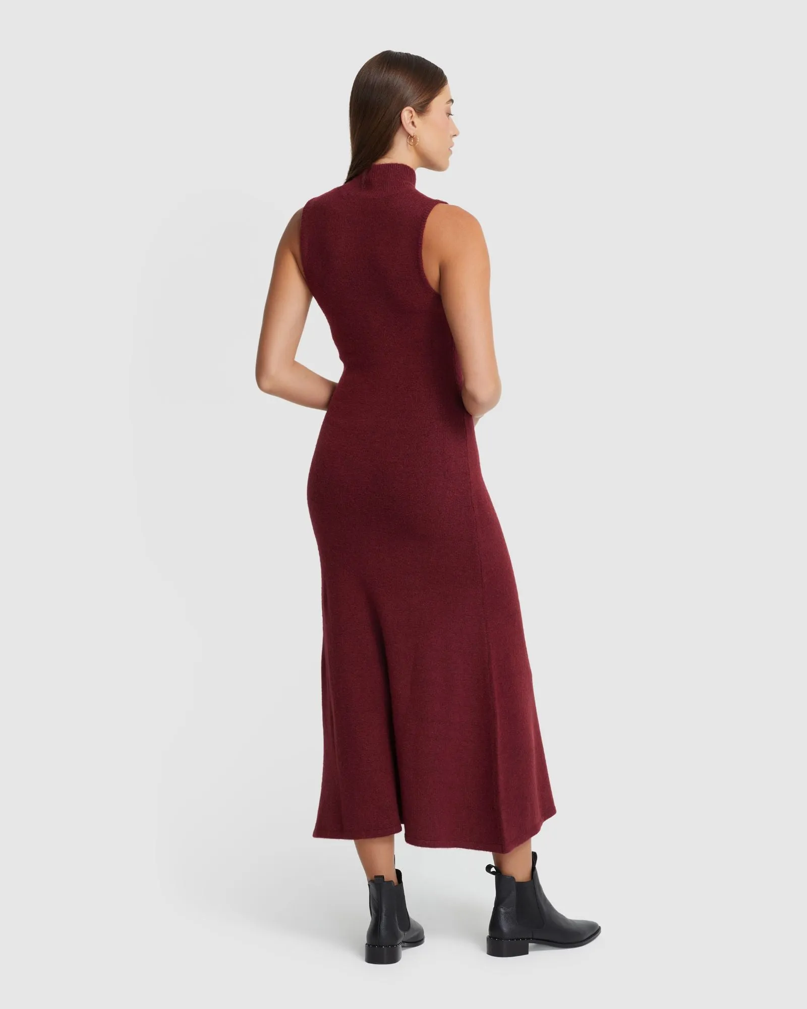 Renee Yak Blend Knitted Dress