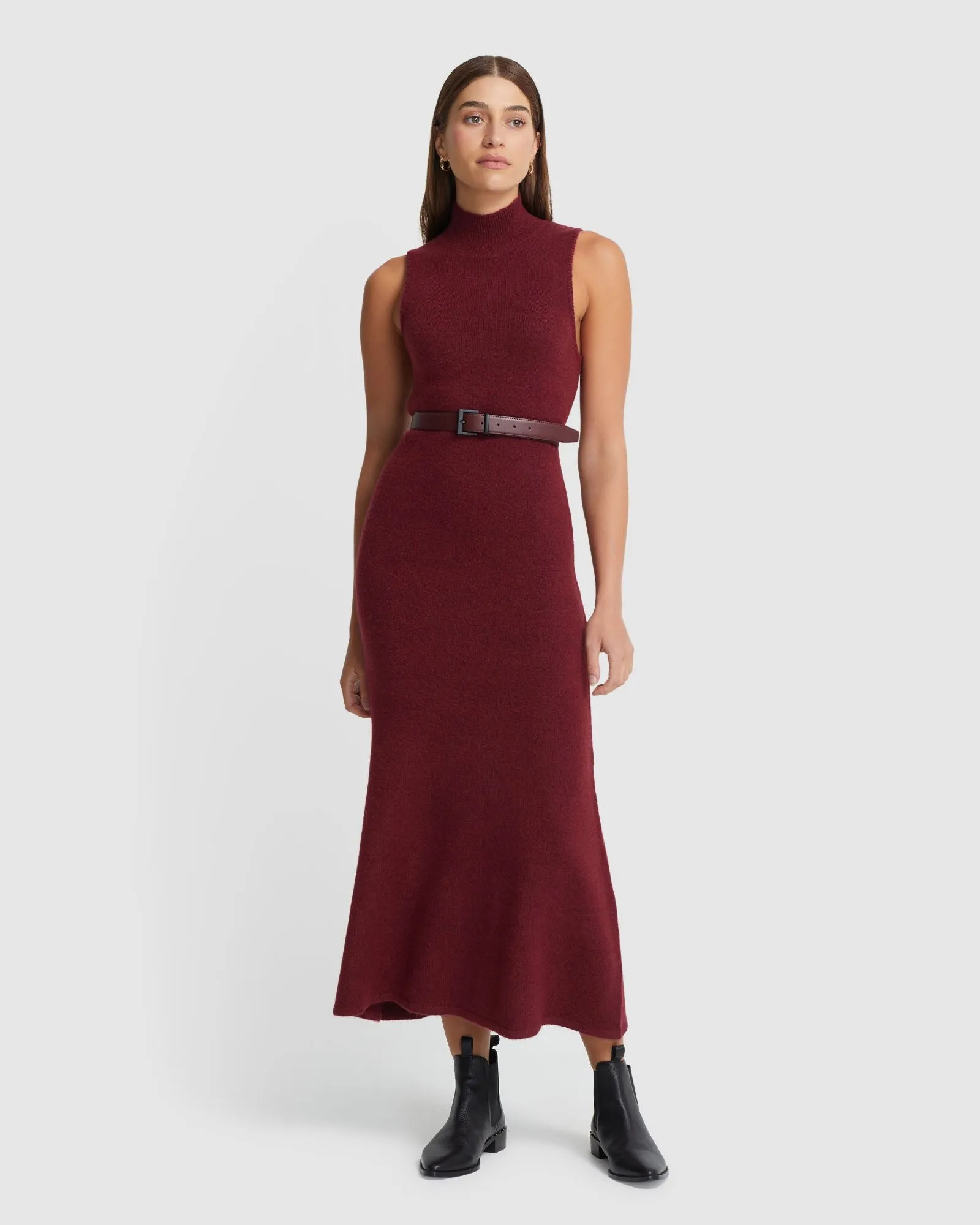 Renee Yak Blend Knitted Dress
