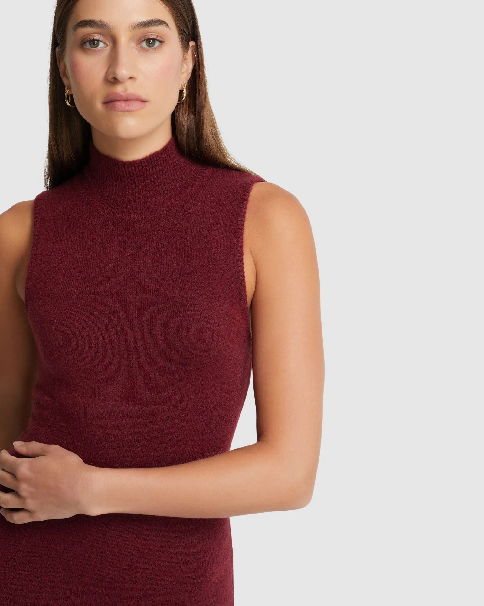 Renee Yak Blend Knitted Dress