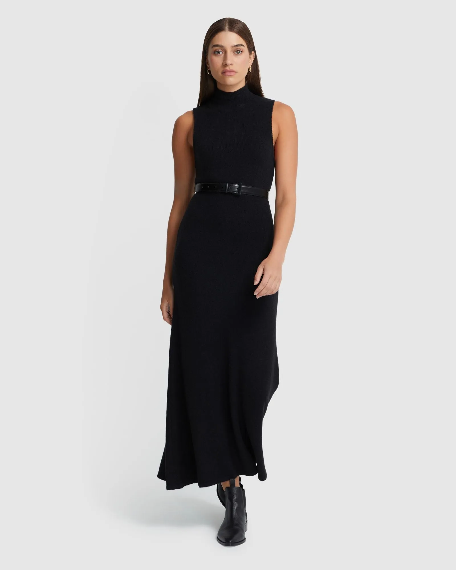 Renee Yak Blend Knitted Dress