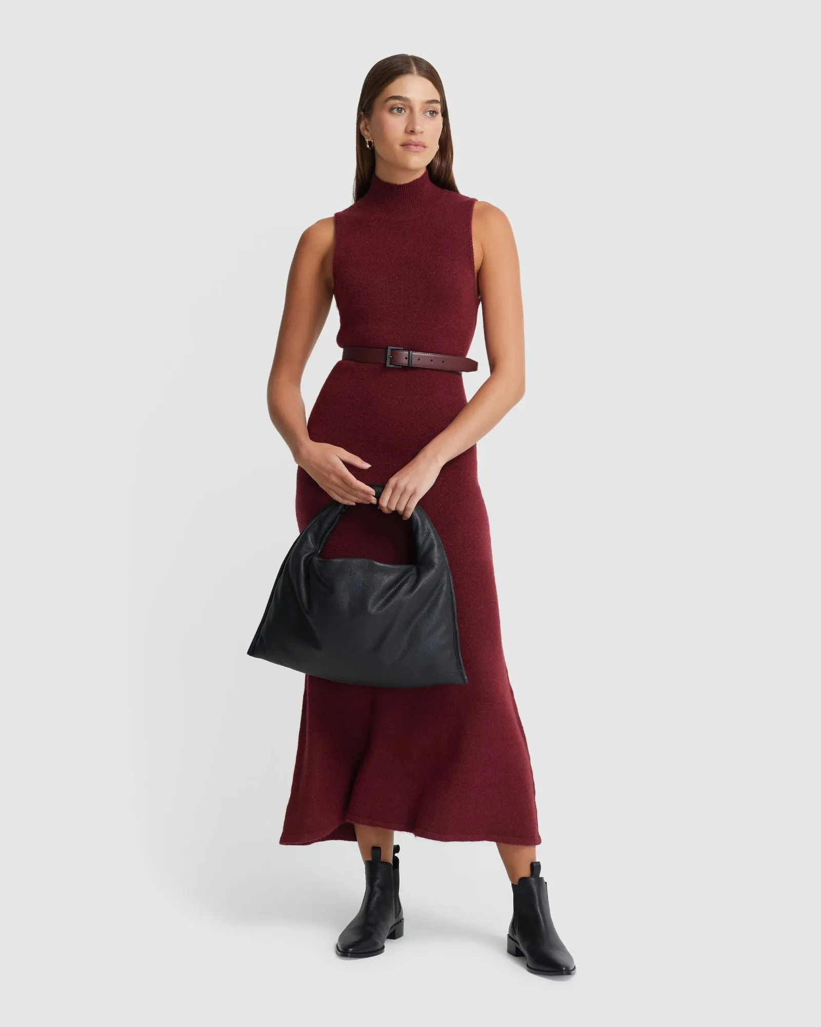 Renee Yak Blend Knitted Dress