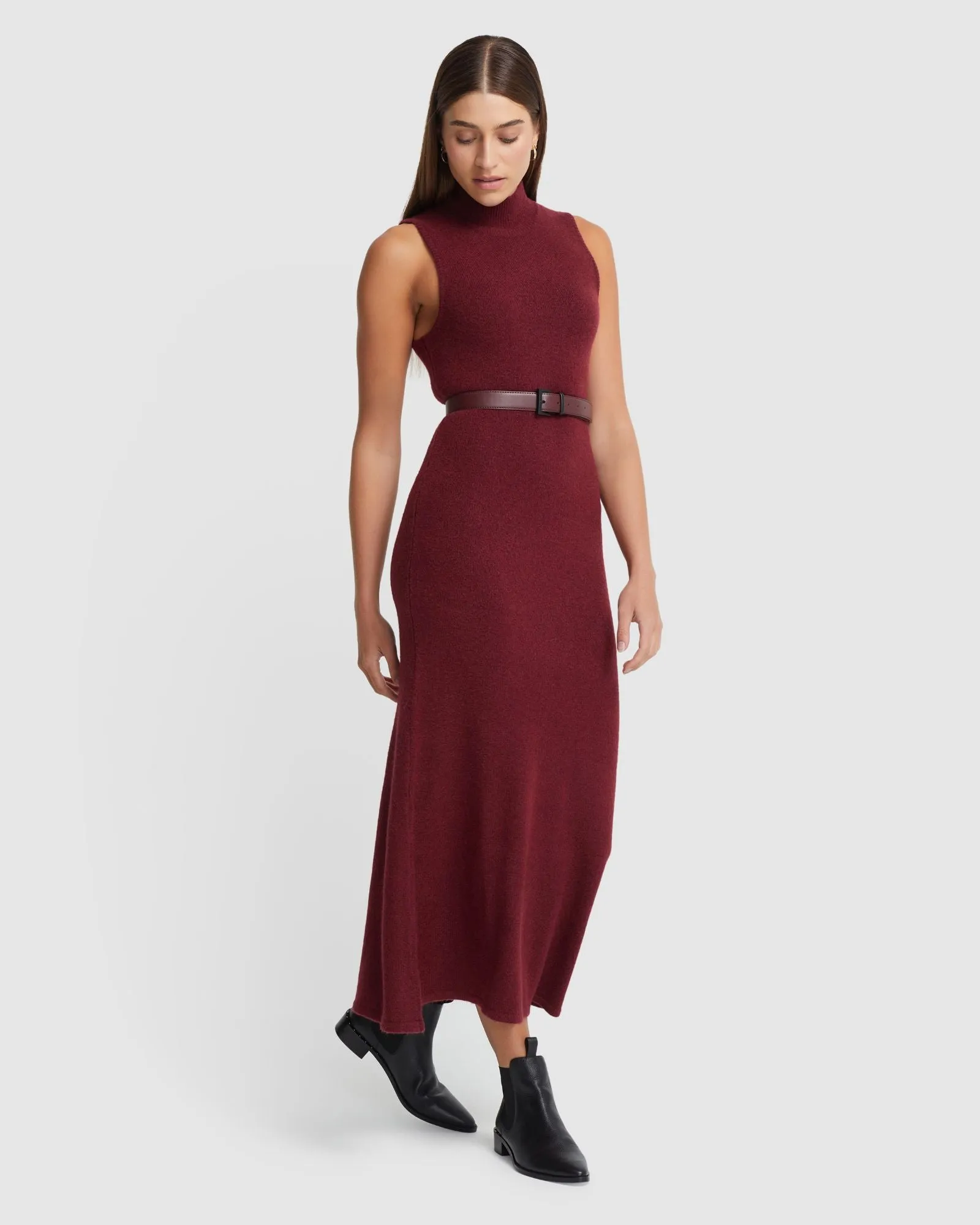 Renee Yak Blend Knitted Dress