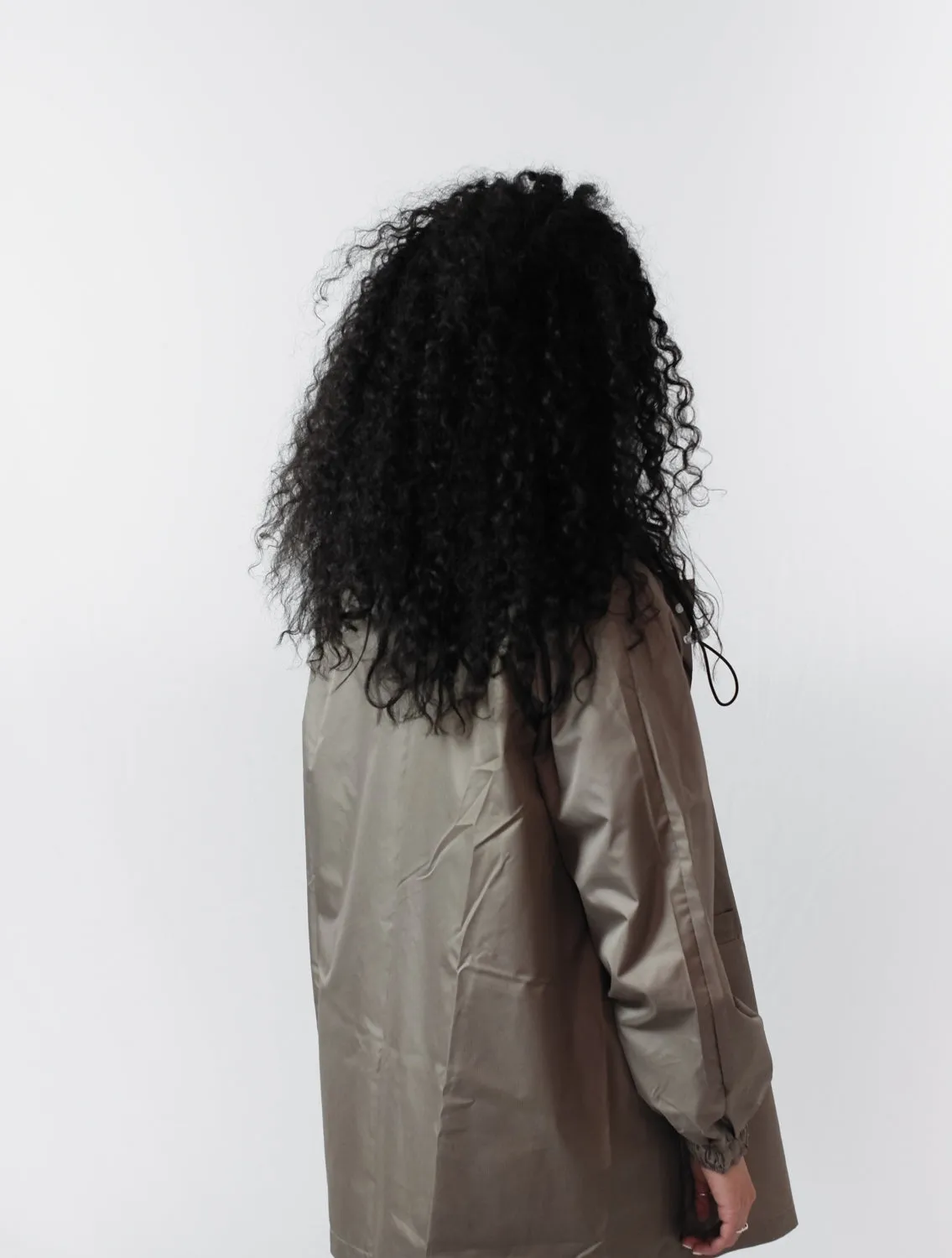 Ripstop Waterproof Rain Jacket (Stone)