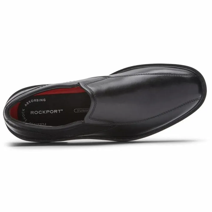 Rockport Men's Tanner Slip On Dress Shoes- Black