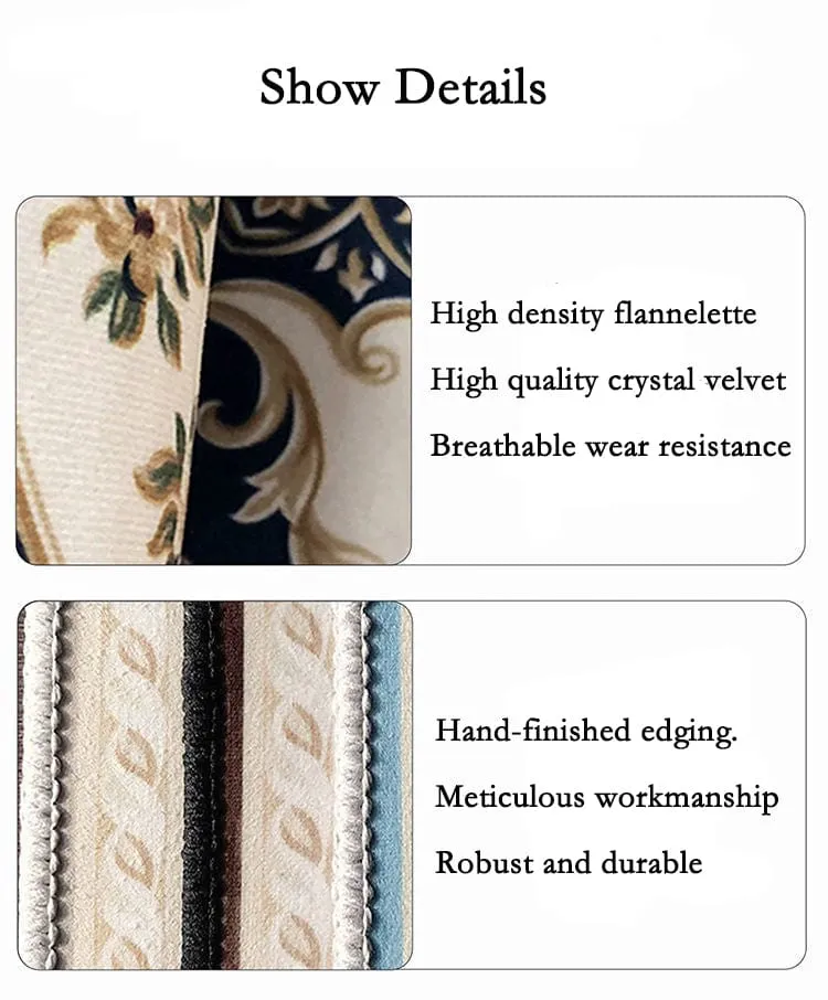 Royal Palace Design Luxury Non-Slip Rug Carpet