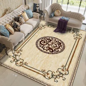Royal Palace Design Luxury Non-Slip Rug Carpet