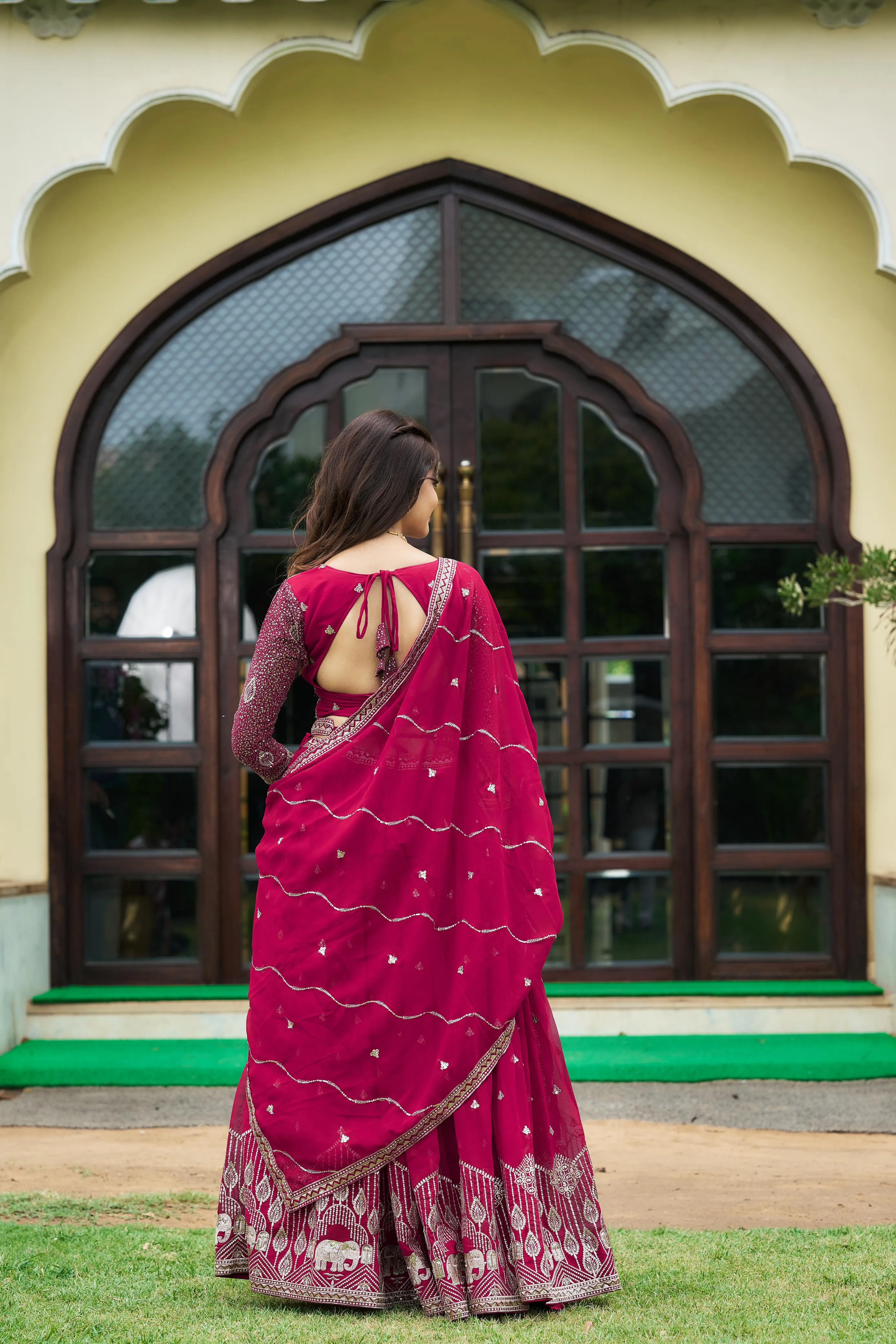 ROYAL STYLE WITH A DESIGNER LEHENGA CHOLI
