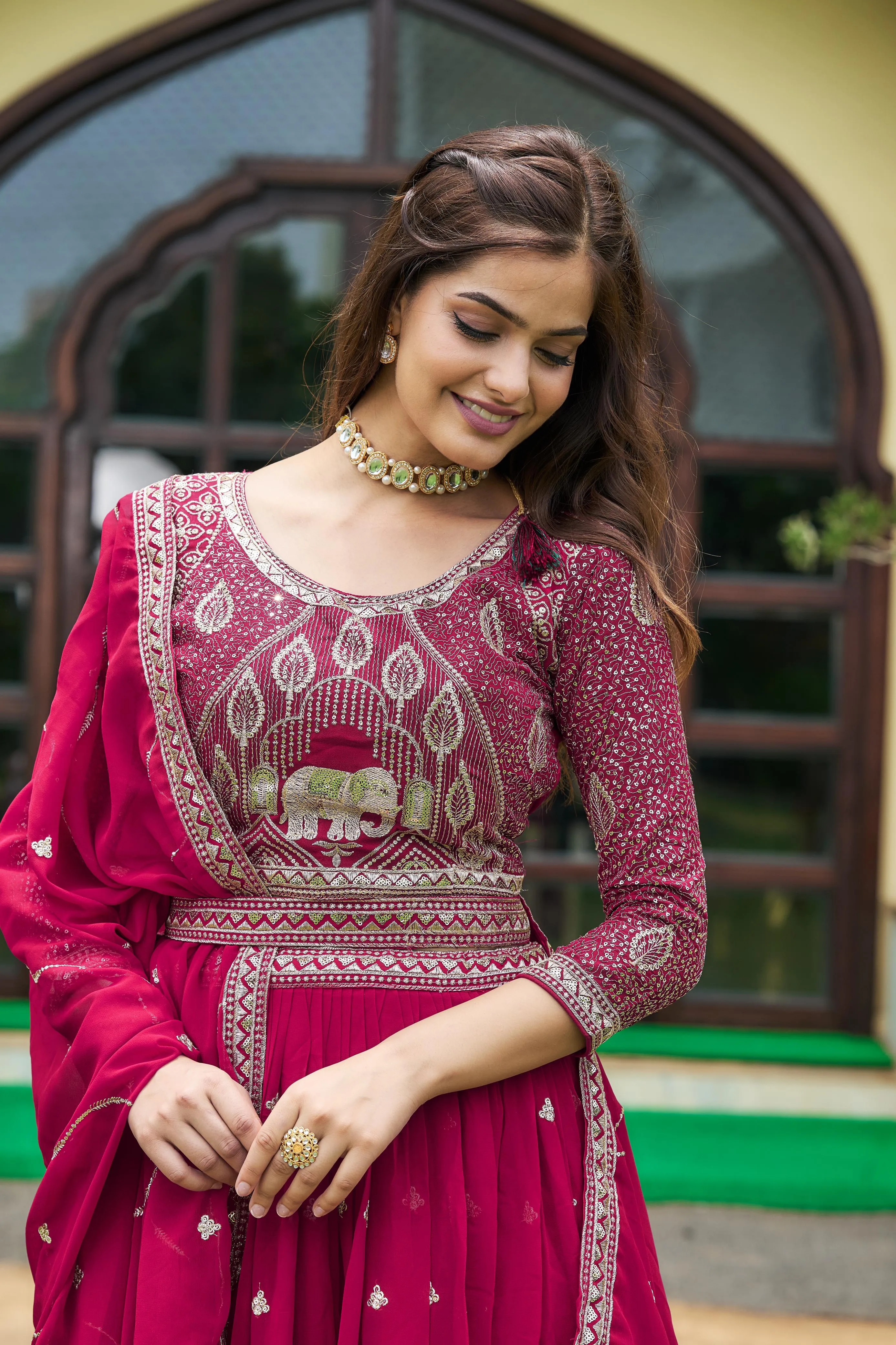 ROYAL STYLE WITH A DESIGNER LEHENGA CHOLI