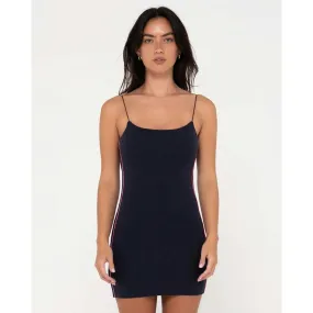 Rusty Racer Fitted Mini Dress