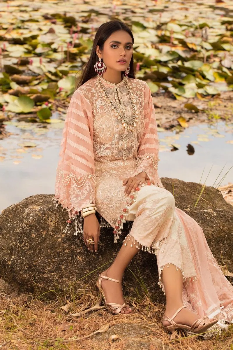Sana Safinaz Luxury Lawn Collection 2020 – 3A