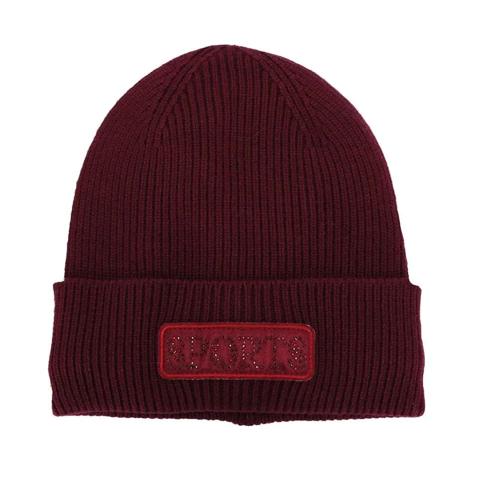 Schockemohle New Glossy Baila Beanie Dark Cherry
