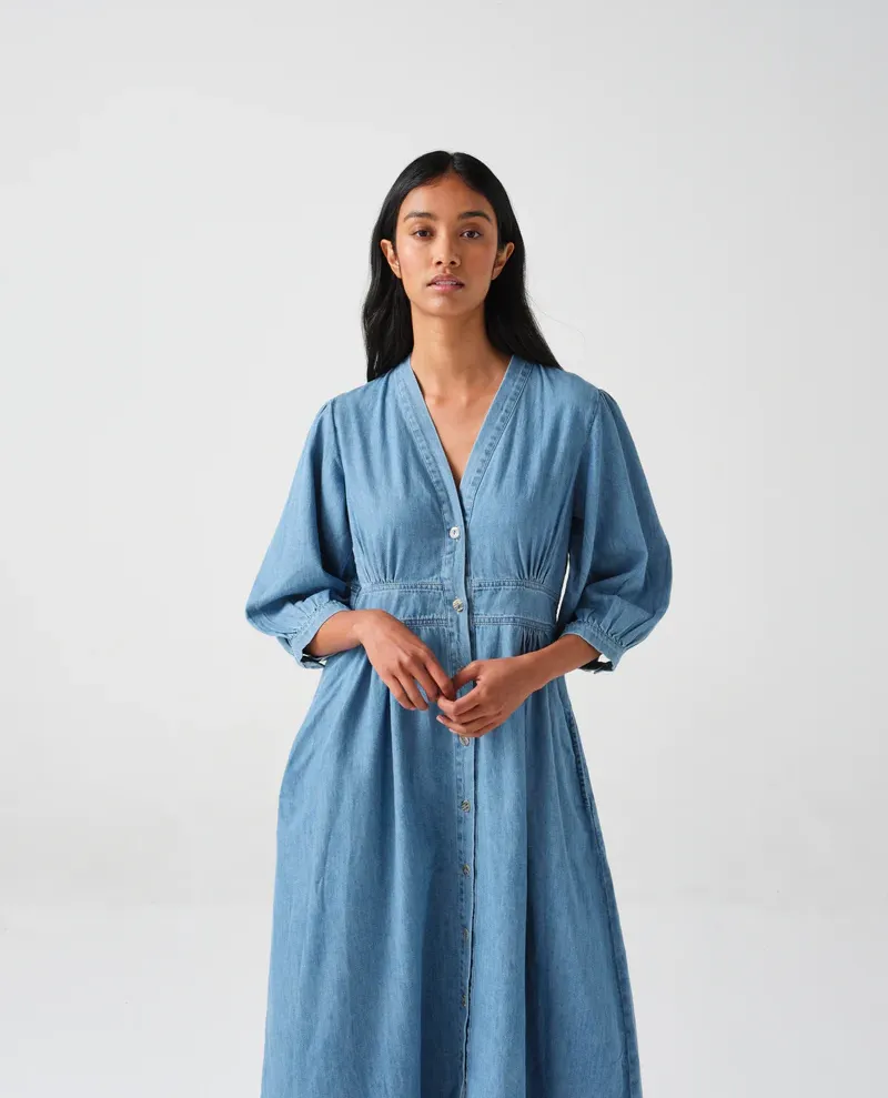 Seventy Mochi Audrey Blue Dress
