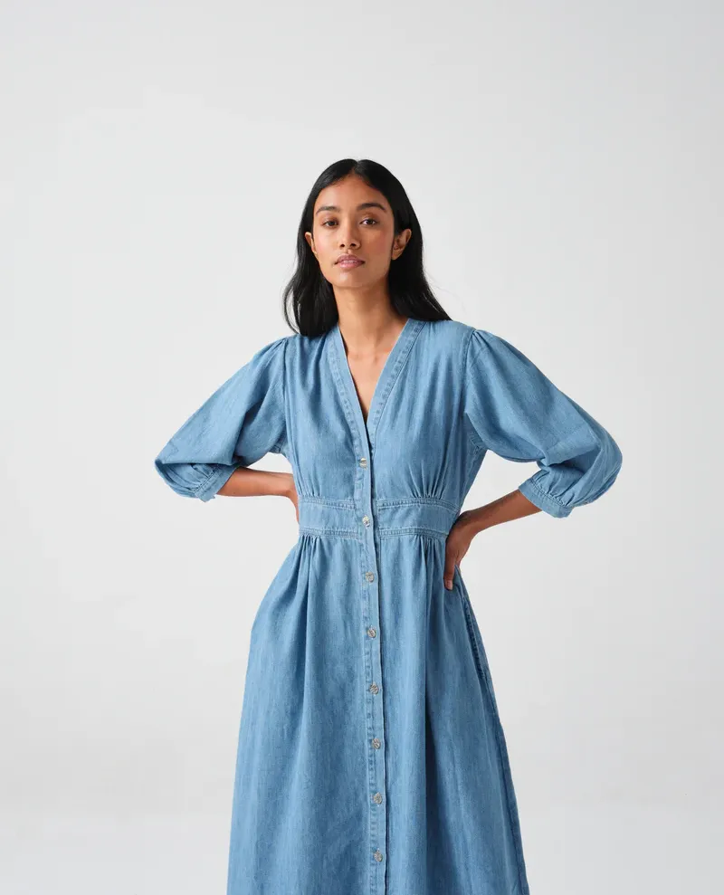 Seventy Mochi Audrey Blue Dress