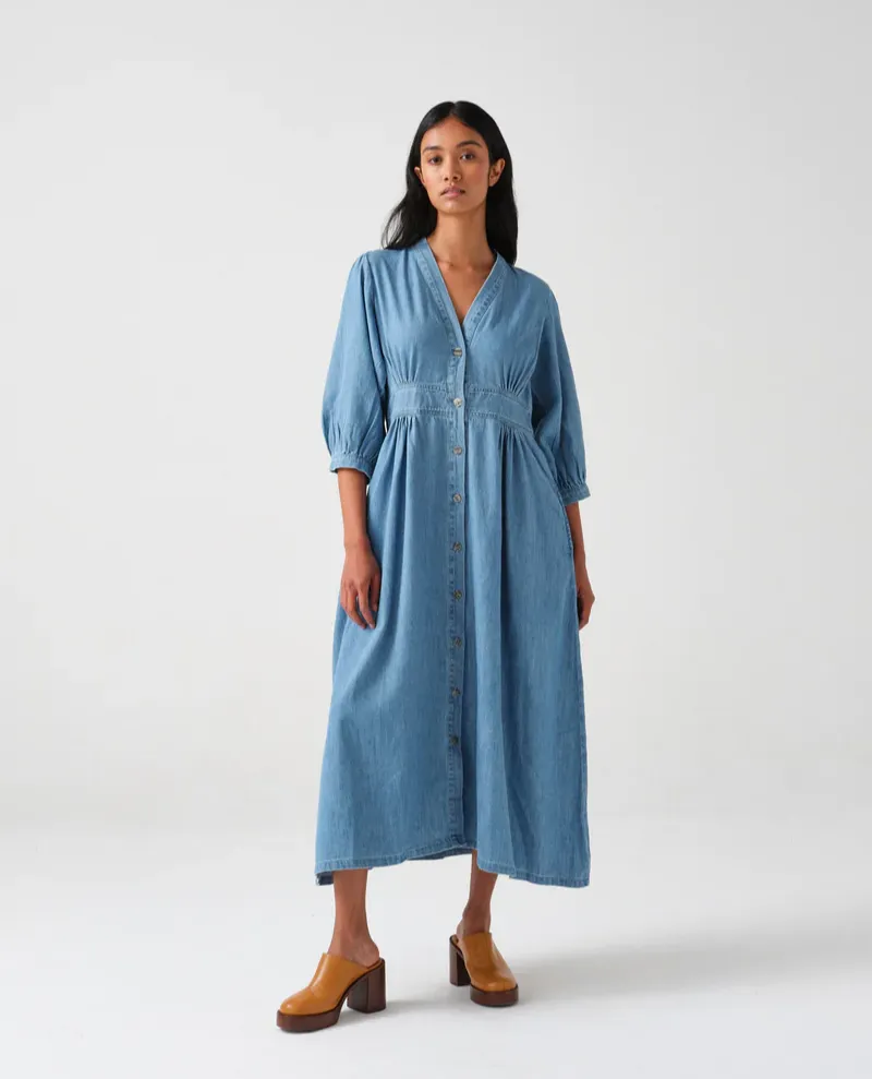 Seventy Mochi Audrey Blue Dress
