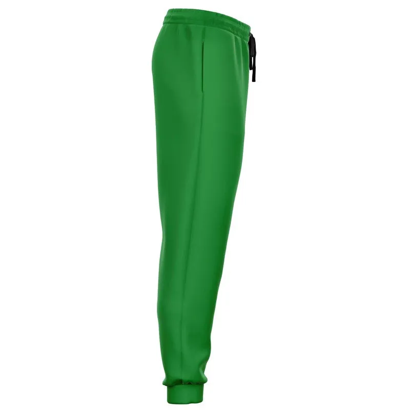 Shaded Green Joggers | Unisex | with PLUS sizes | C75M0Y100K30