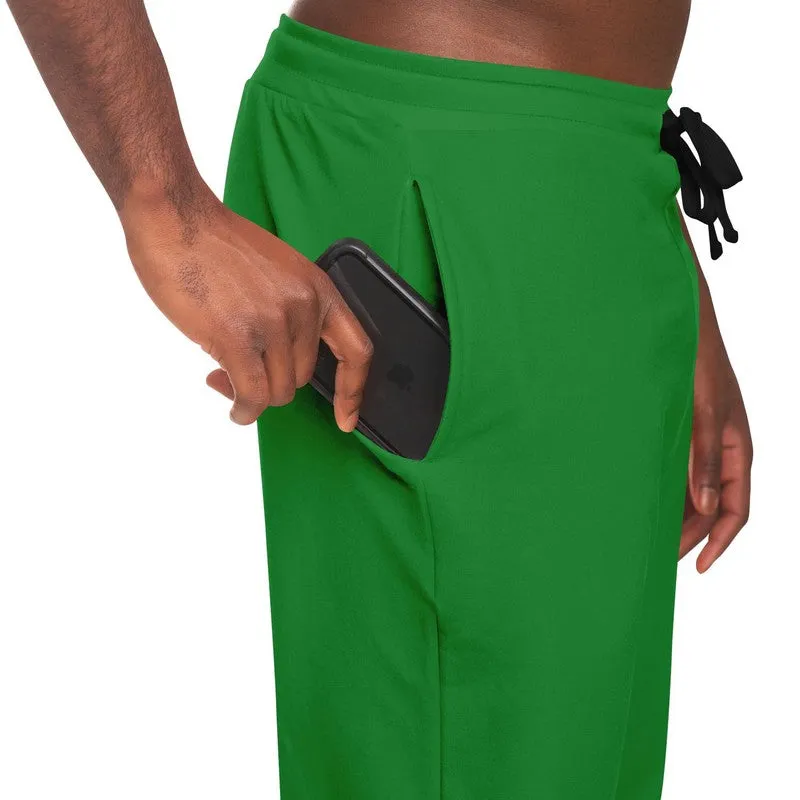 Shaded Green Joggers | Unisex | with PLUS sizes | C75M0Y100K30