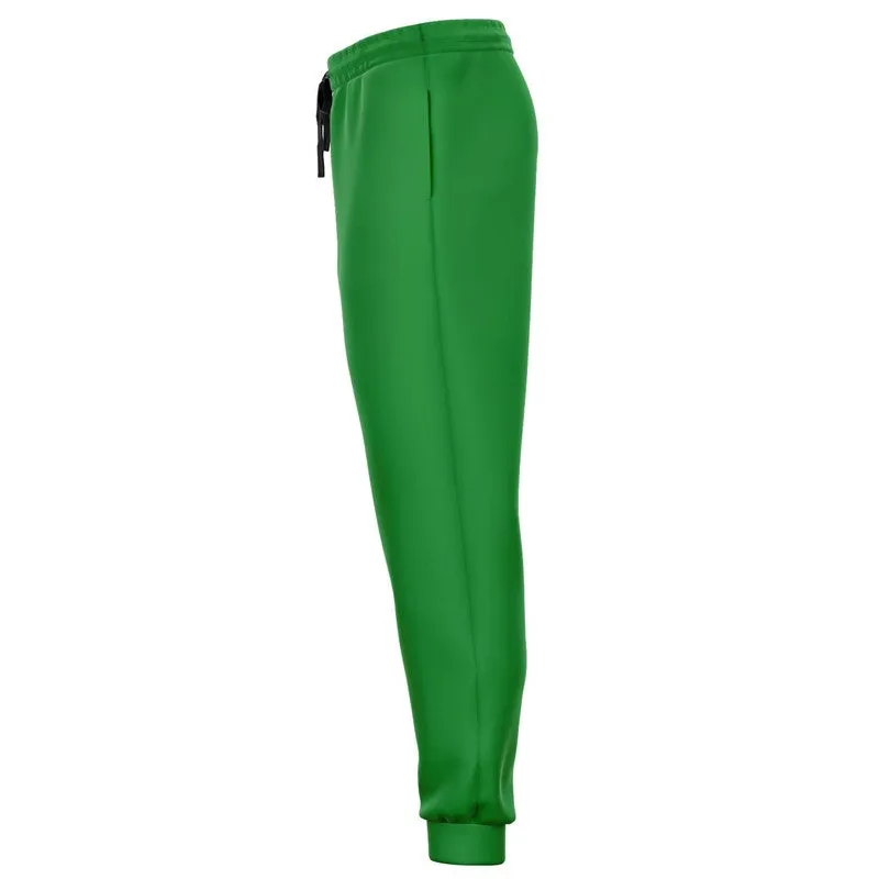 Shaded Green Joggers | Unisex | with PLUS sizes | C75M0Y100K30
