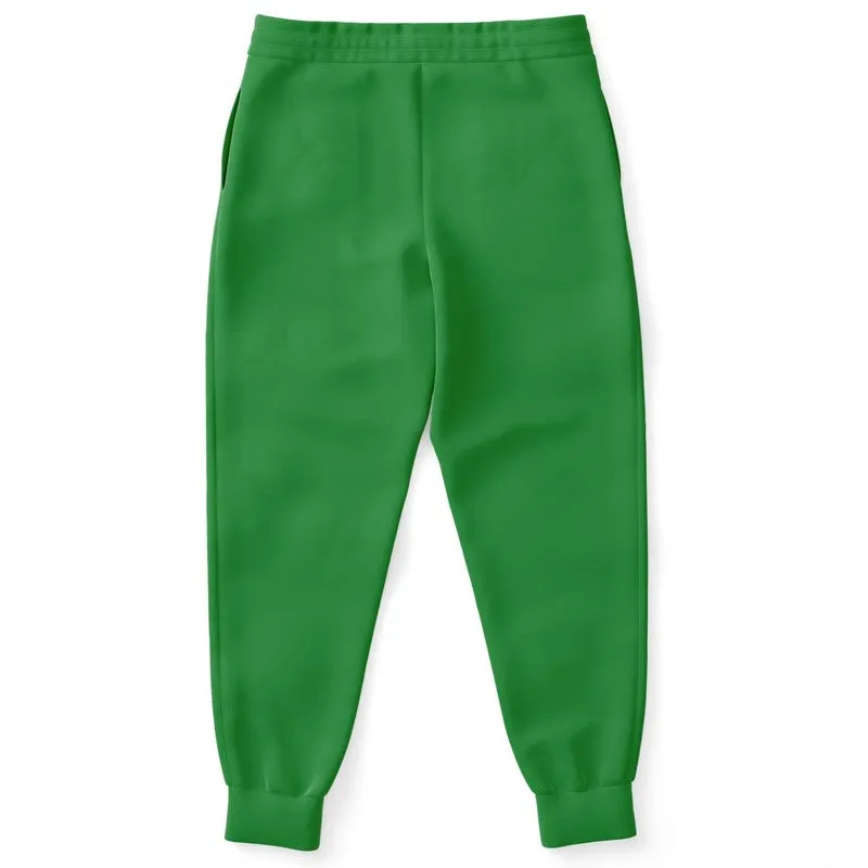 Shaded Green Joggers | Unisex | with PLUS sizes | C75M0Y100K30