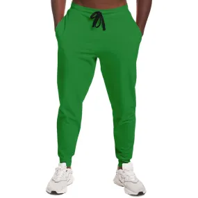 Shaded Green Joggers | Unisex | with PLUS sizes | C75M0Y100K30