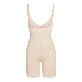 SHEER SCULPT BODYSUIT | CLAY
