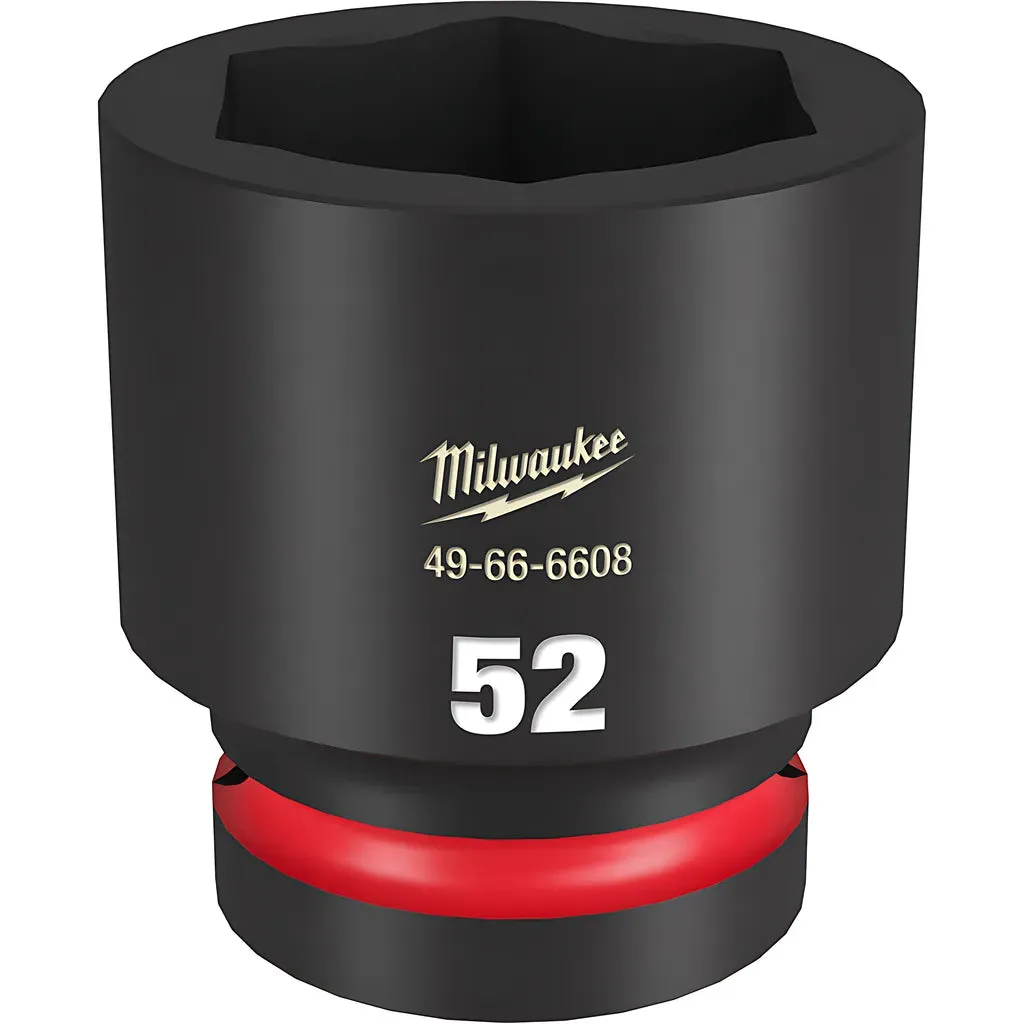 SHOCKWAVE™ Impact Duty™ 1" Drive 52MM Standard 6 Point Socket
