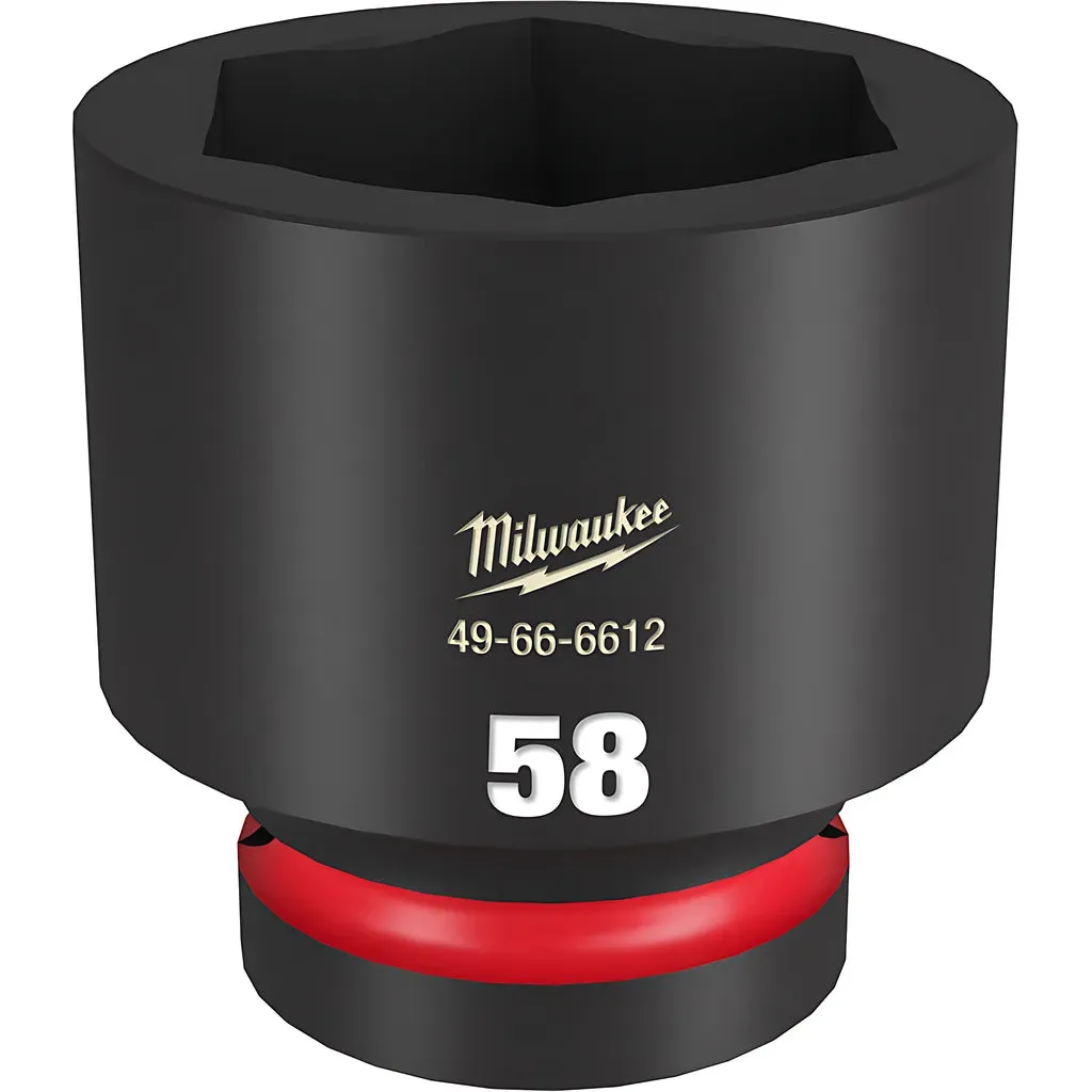 SHOCKWAVE™ Impact Duty™ 1" Drive 58MM Standard 6 Point Socket