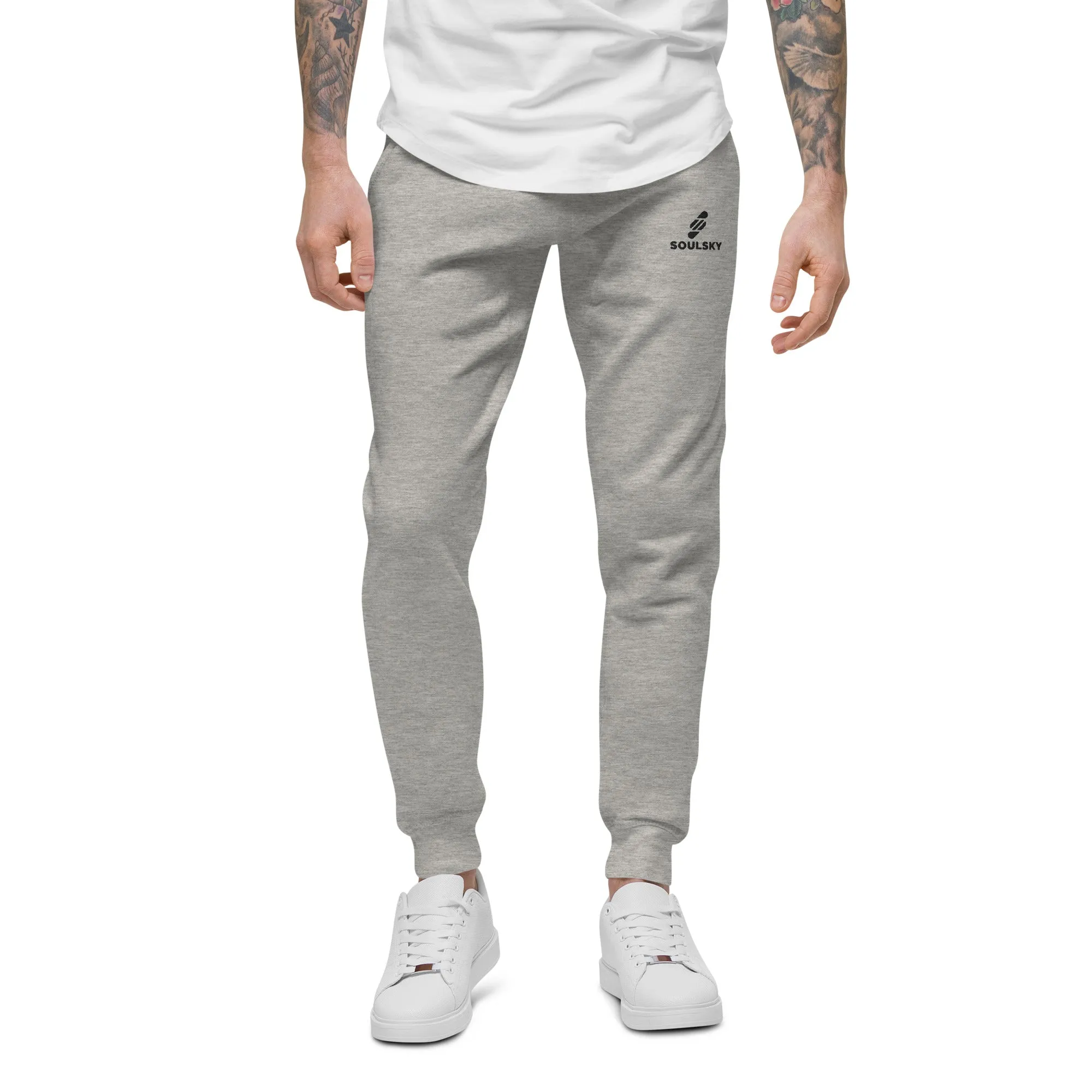 SOULSKY Unisex Jogger (Light Grey)