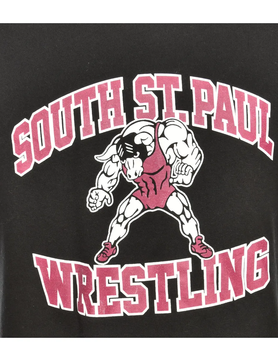 South StPaul Wrestling Printed T-shirt - M