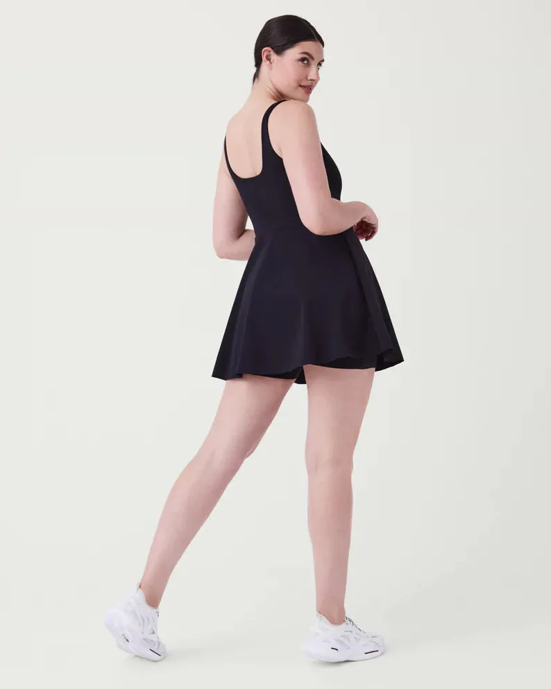 SPANX The Get Moving Easy Access Square Neck Dress