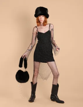 Sparkly net dress