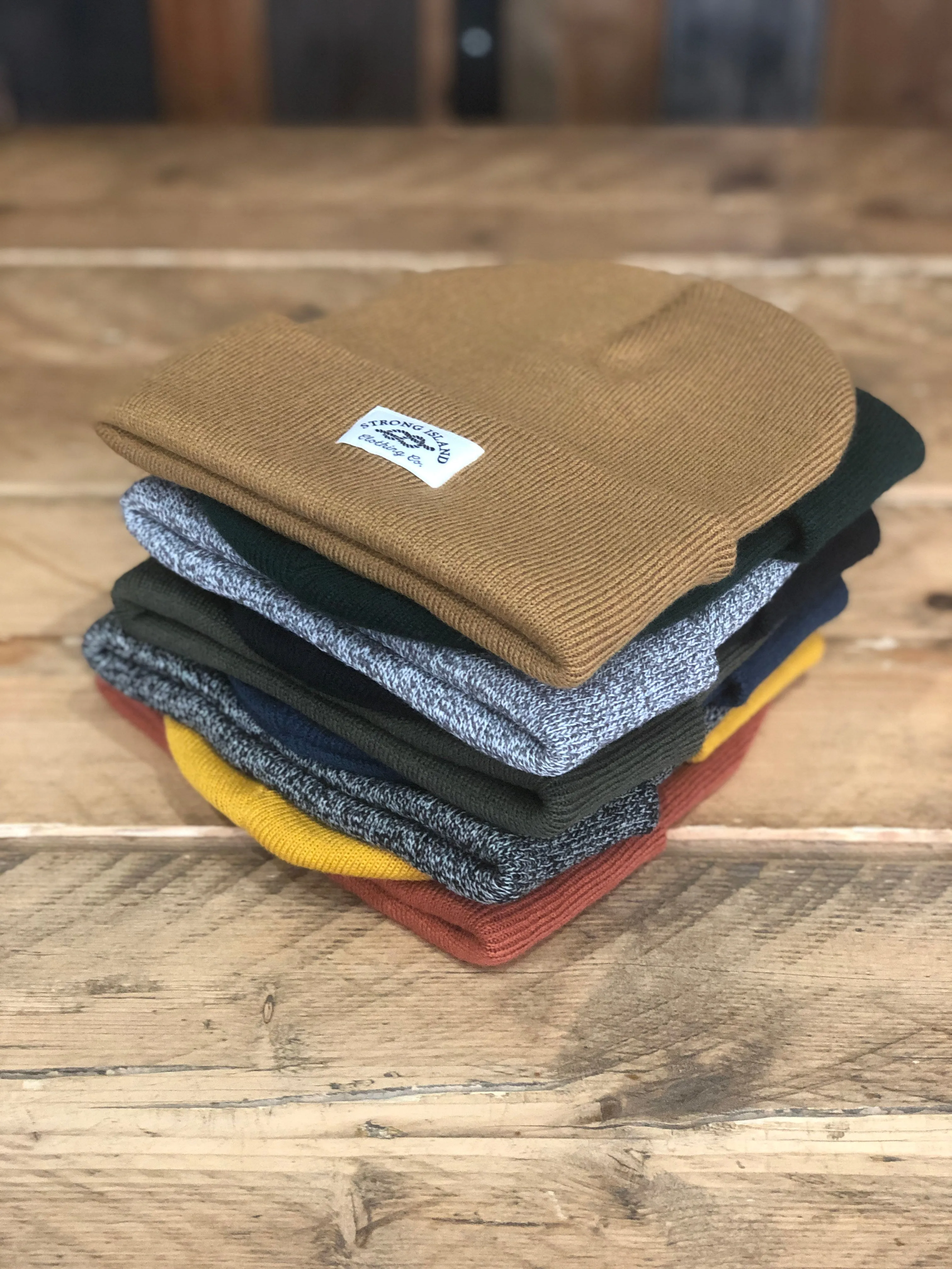 Staple Beanie // Rust