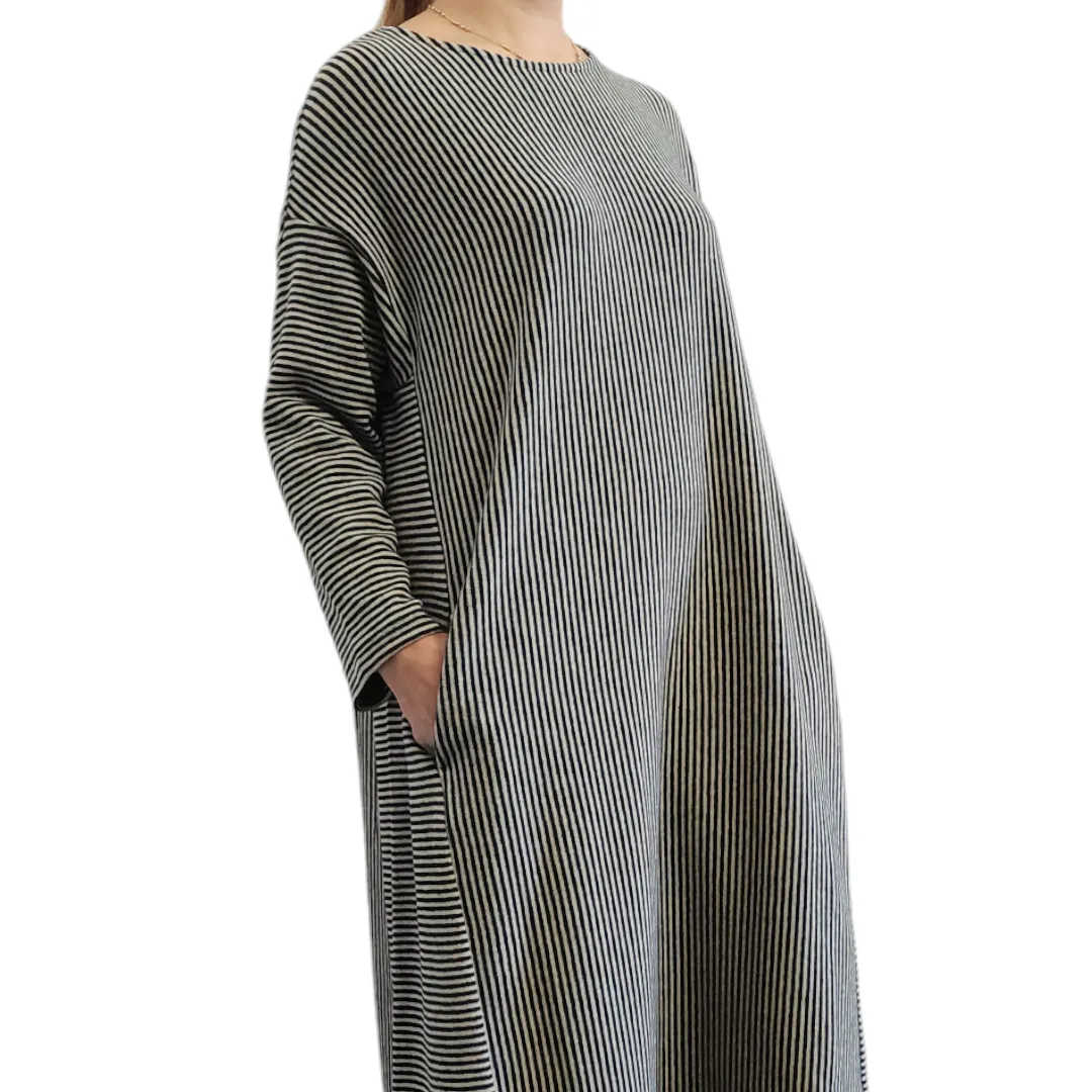 Stripes Dress comfortable cut