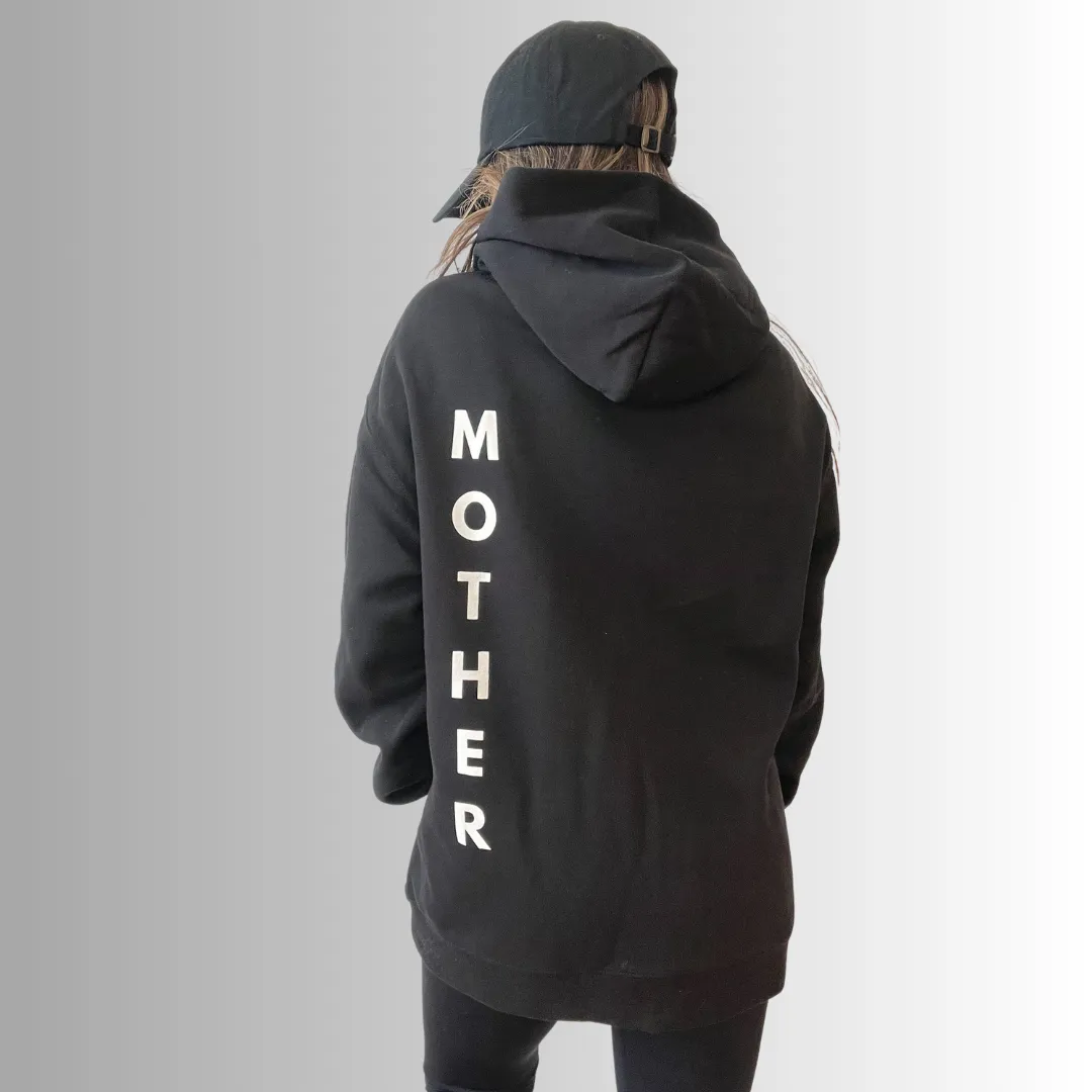 Strong as a mother™ Oversized Hoodie - Black