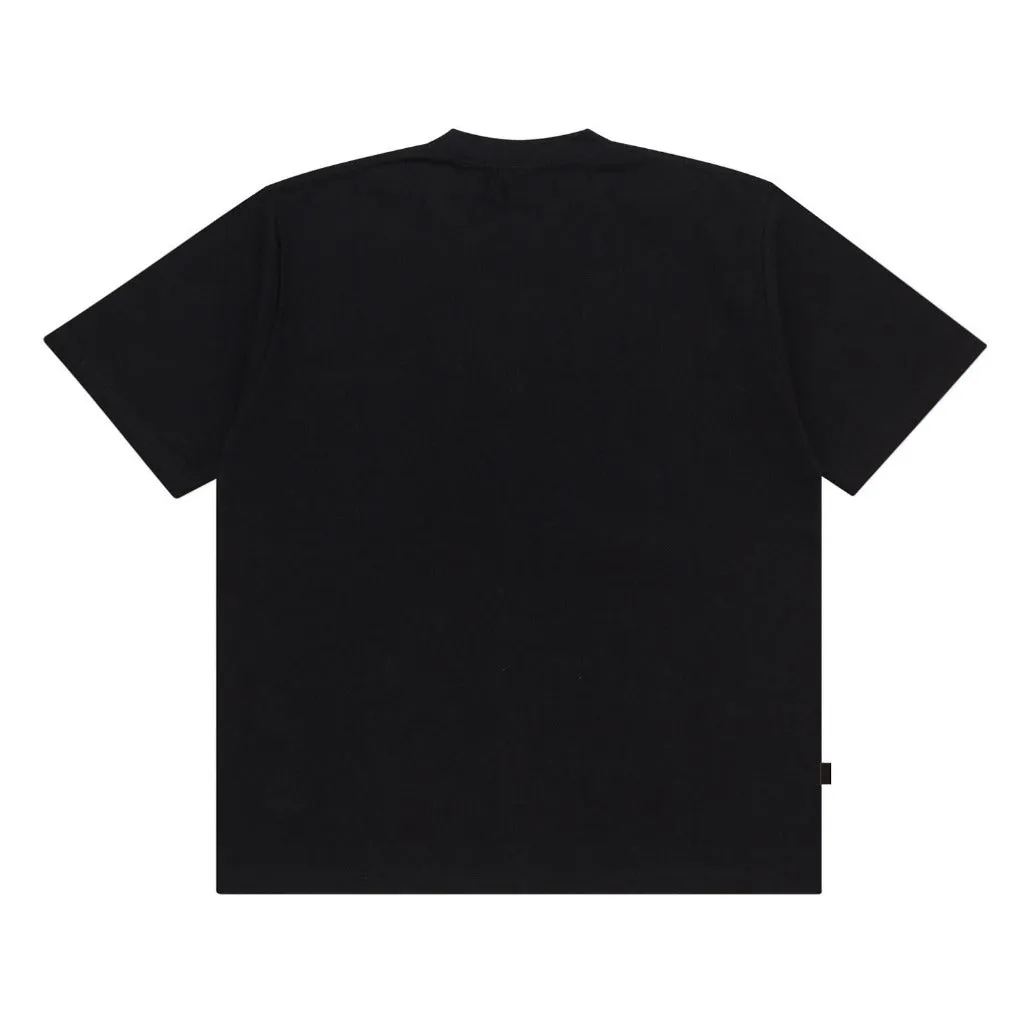 T-Shirt BOXY FIT 16s TYPEFORM and COLLECTIVE SHAPES MUSHROOM BLACK