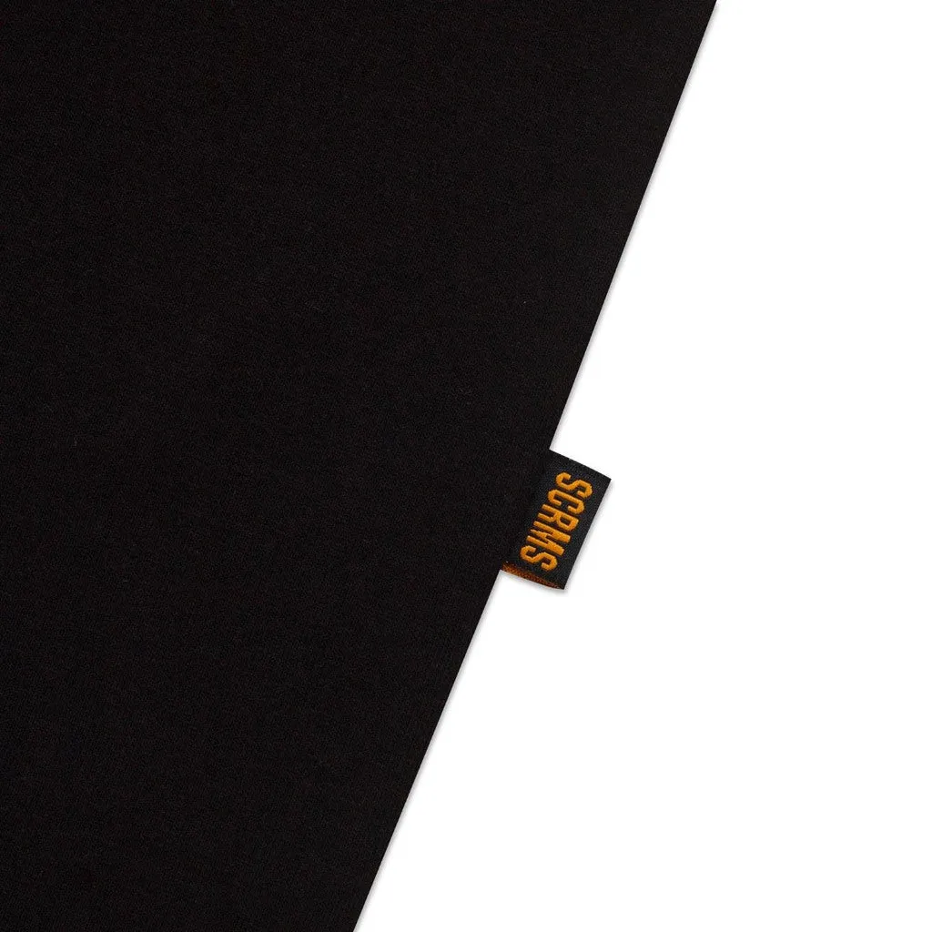 T-Shirt BOXY FIT 16s TYPEFORM and COLLECTIVE SHAPES MUSHROOM BLACK