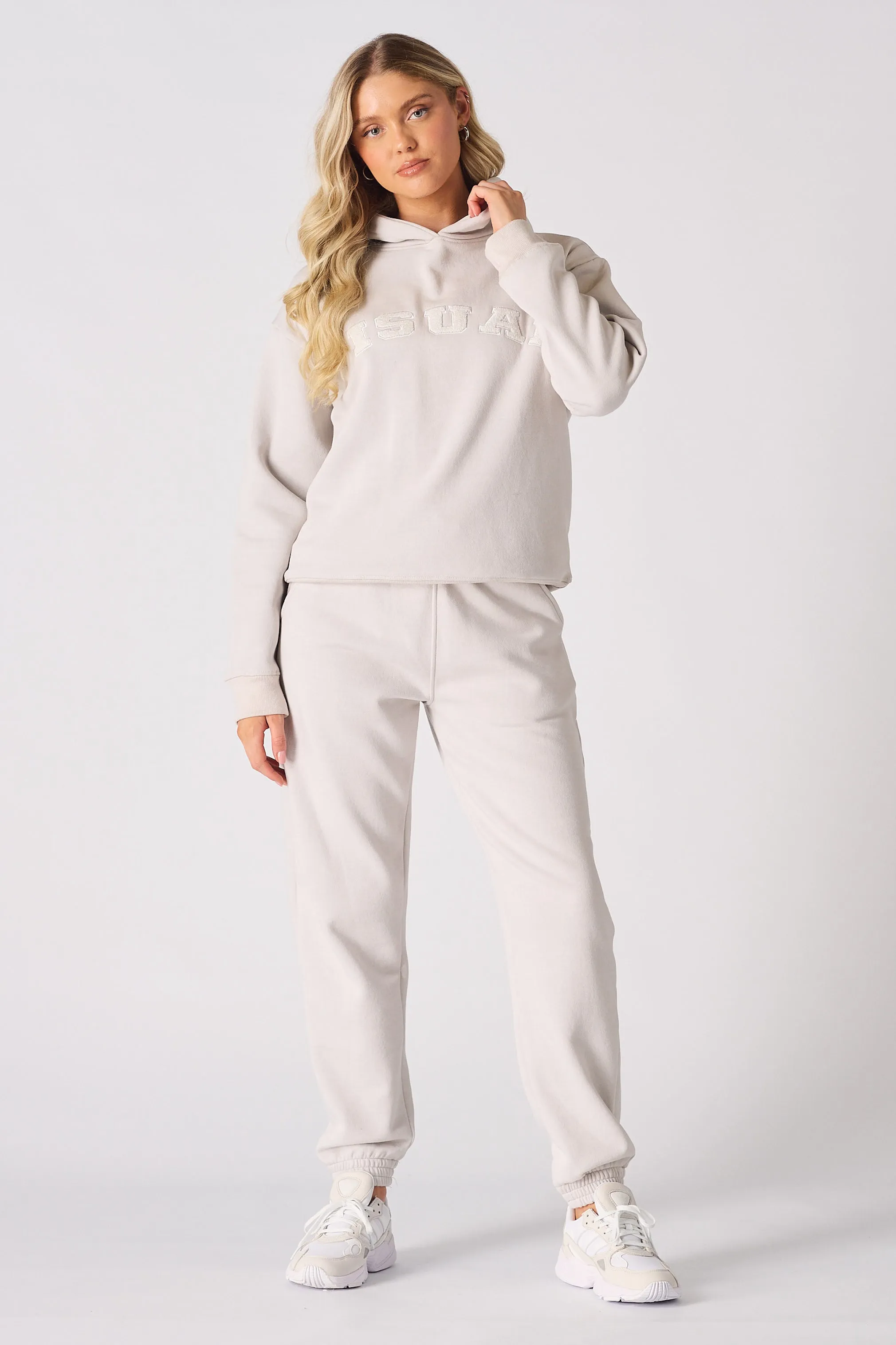 TAPERED JOGGER - STONE