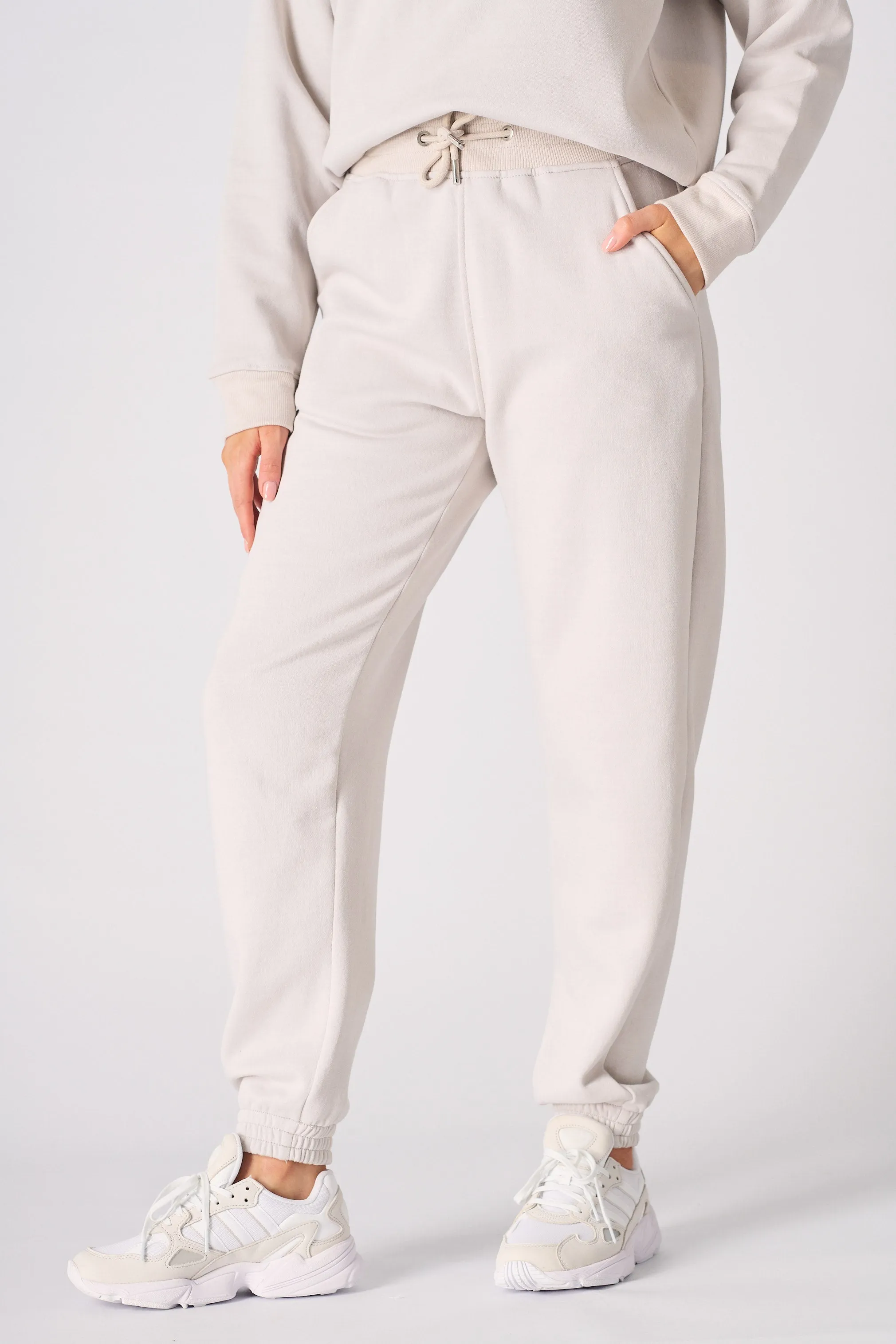 TAPERED JOGGER - STONE