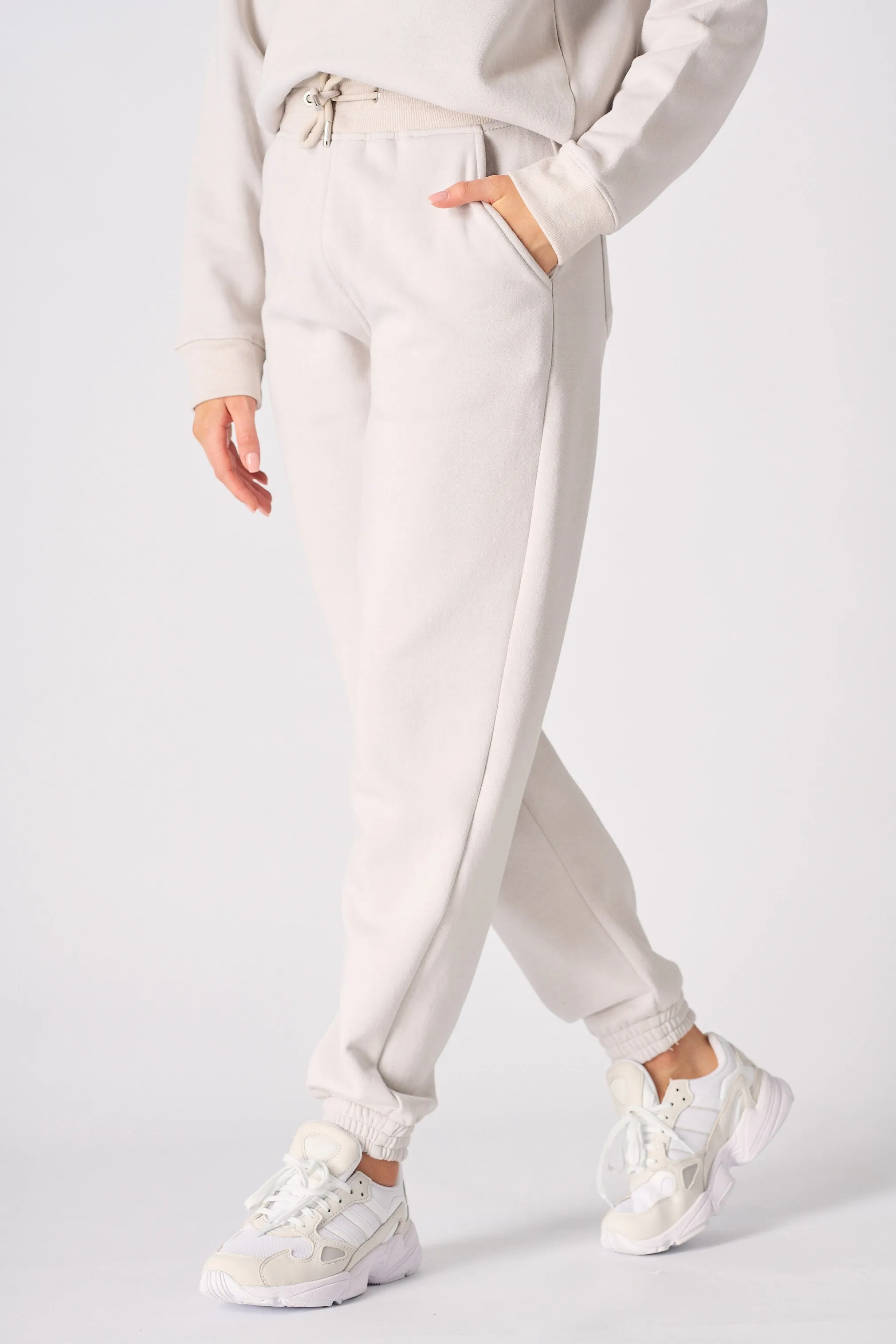 TAPERED JOGGER - STONE