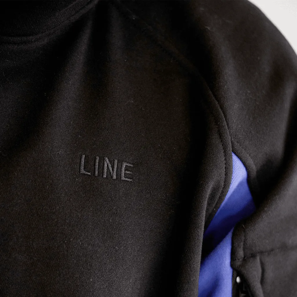 Tech hoodie - Black / Purple