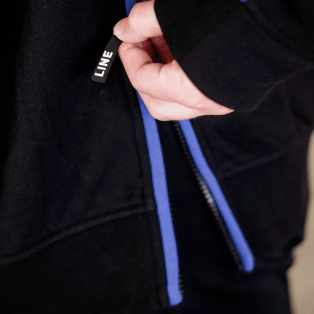 Tech hoodie - Black / Purple