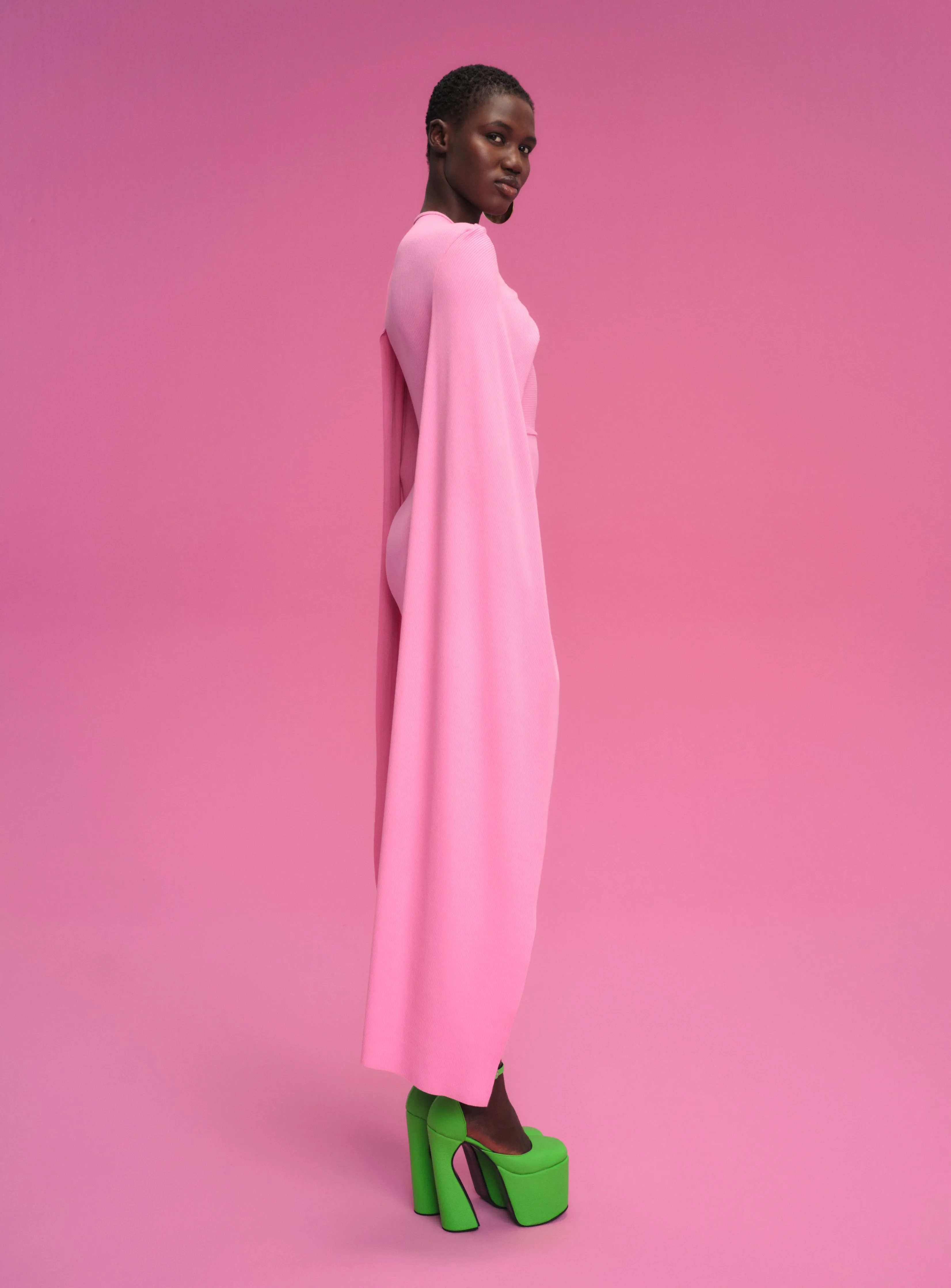 The Tilda Midi Dress in Bubblegum