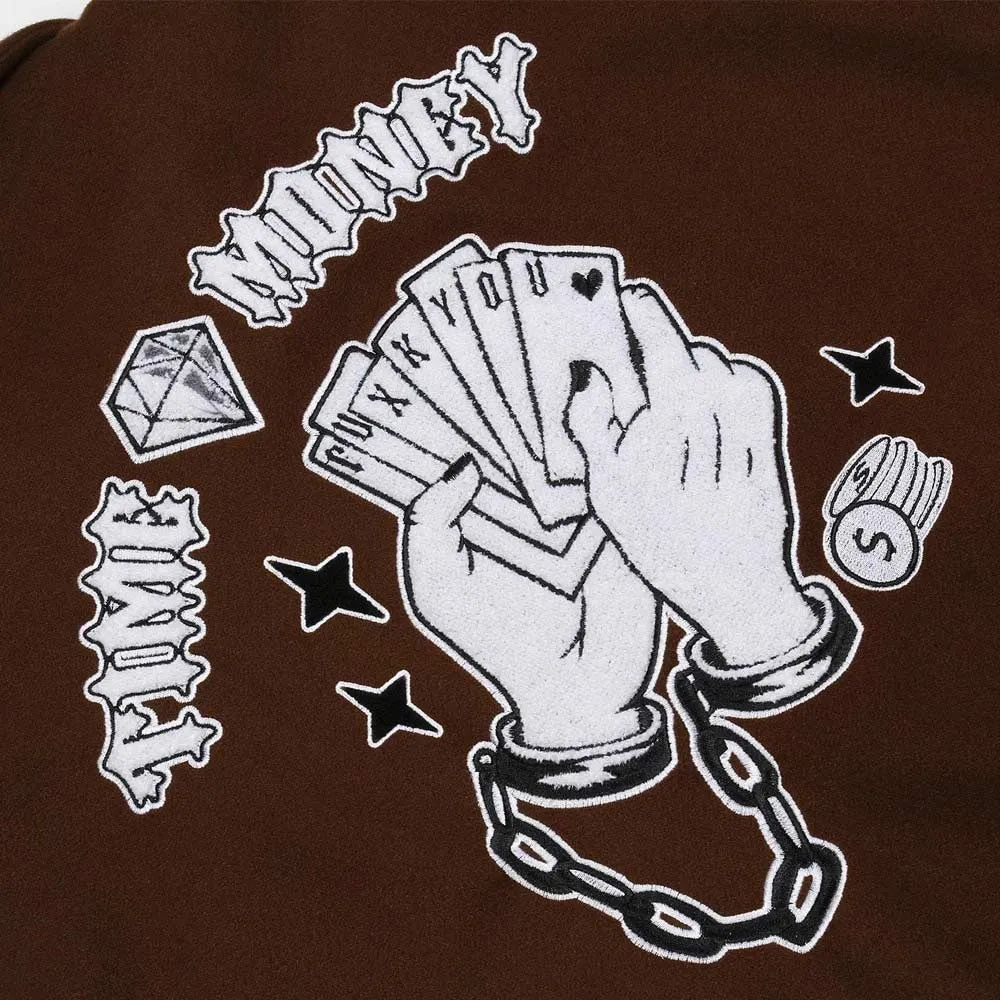 Time is Money Varsity Jacket