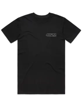 Unisex | 411VM Transparent Pocket Logo (White) | Crew