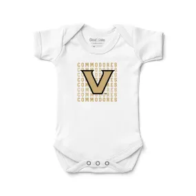 Vanderbilt Commodores Retro Bodysuit
