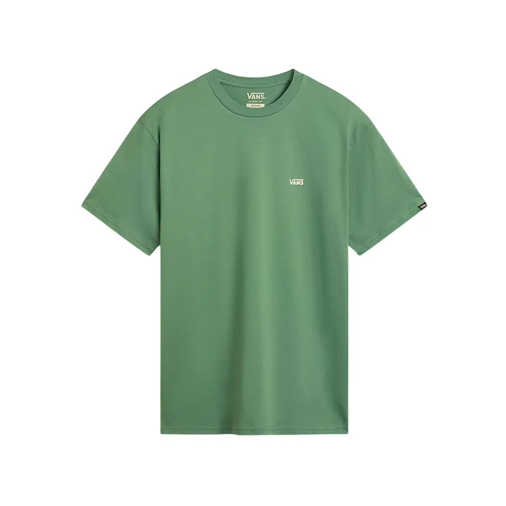Vans maglietta manica corta da uomo con logo piccolo Left Chest VN0A3CZEBR1 verde