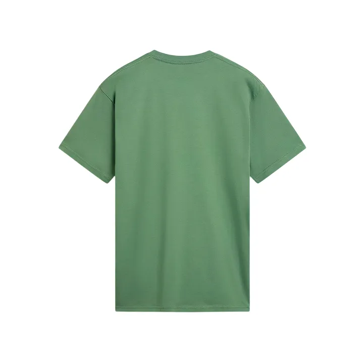 Vans maglietta manica corta da uomo con logo piccolo Left Chest VN0A3CZEBR1 verde