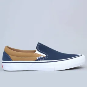 Vans Slip-On Pro Shoes Dress Blues / Medal Bronze