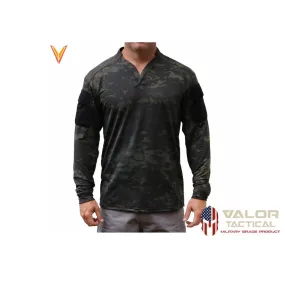 Velocity Systems - VL-104 BOSS Rugby Long Sleeve [MCBK]